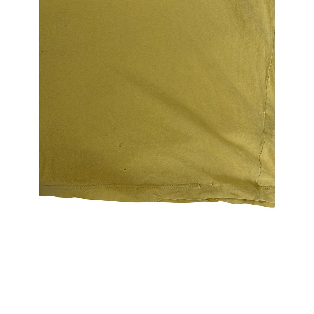 Diesel Villa M.O. Graphic T-Shirt Yellow Cotton Crewneck Short Sleeve Large - Picture 5 of 9